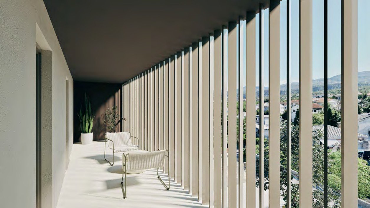 Hosszú déli loggia